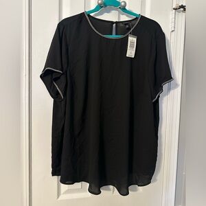 Torrid Sheer Embellished Top NWT